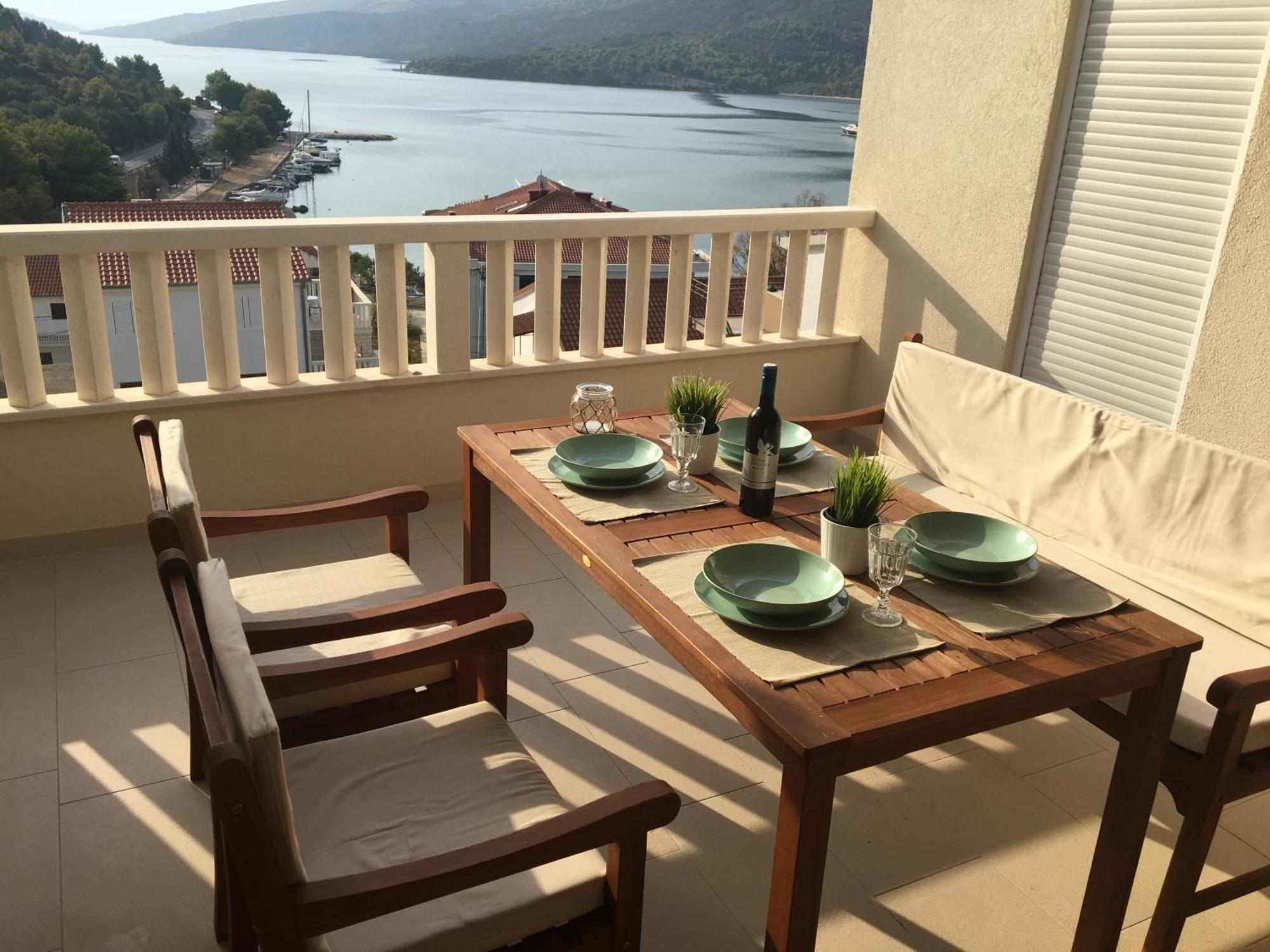 Mediterranean Apartment With Great Sea View Marina Dış mekan fotoğraf